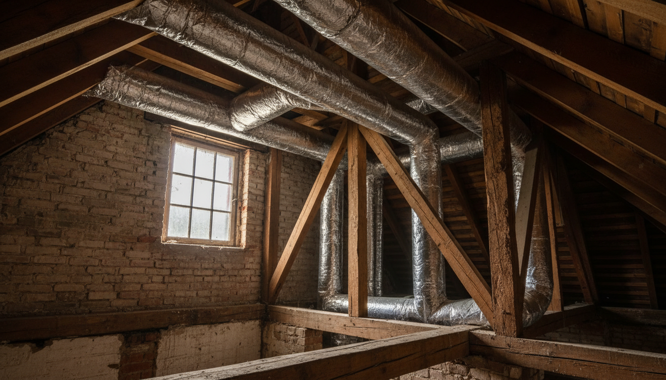 Gdzie najlepiej ukryć kanały wentylacyjne w starym budownictwie?