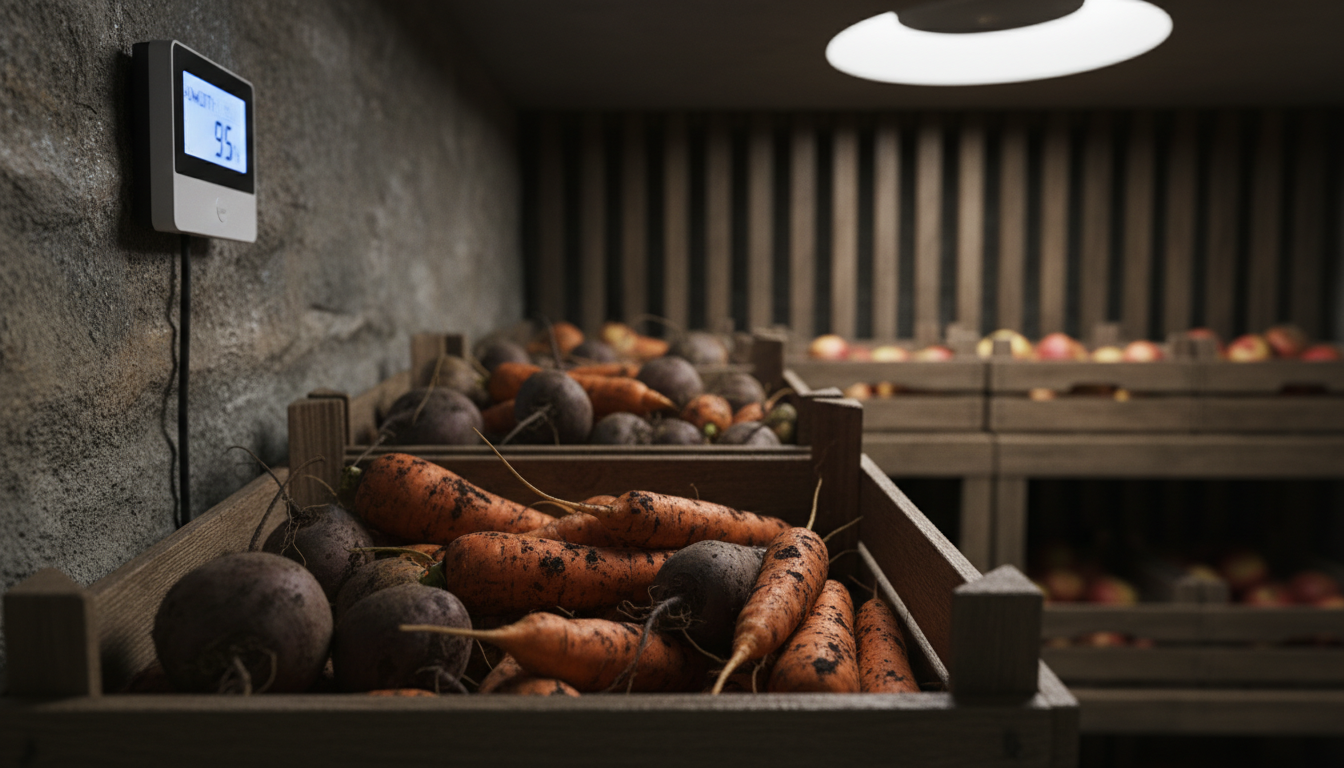 Jakie warunki temperatury i wilgotności są optymalne dla różnych rodzajów plonów?