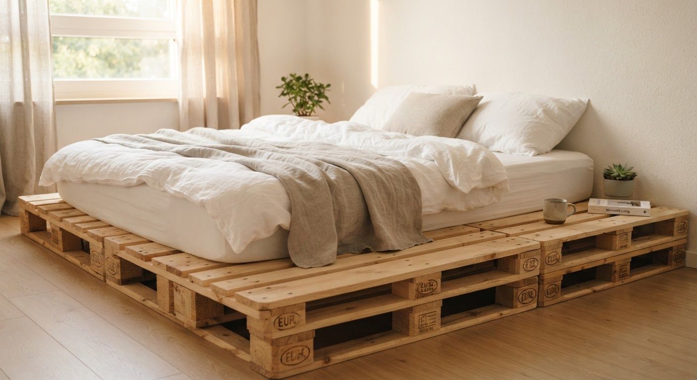 Jak zrobić łóżko z palet 140x200? Praktyczny poradnik DIY krok po kroku